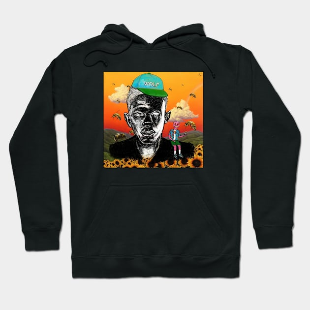 Tyler The Creater Awesome Hoodie by Geometc Style